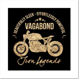 Vagabond Biker Posters and Art